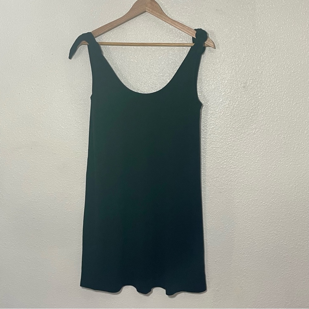Marine Layer Black Knit Lexi Rib Leah Dress Size Medium Tencel Blend